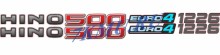 Комплект наклеек Hino 500